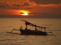 sunset, ampenan beach, lombok